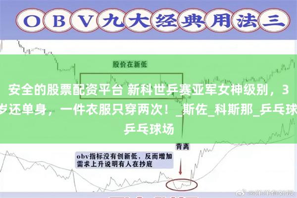 安全的股票配资平台 新科世乒赛亚军女神级别，30岁还单身，一件衣服只穿两次！_斯佐_科斯那_乒乓球场