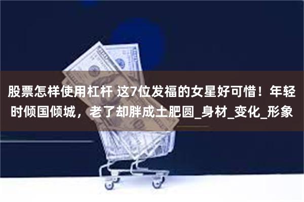 股票怎样使用杠杆 这7位发福的女星好可惜！年轻时倾国倾城，老了却胖成土肥圆_身材_变化_形象