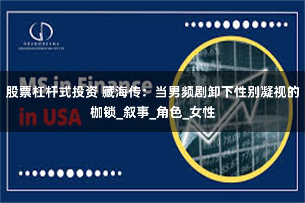 股票杠杆式投资 藏海传：当男频剧卸下性别凝视的枷锁_叙事_角色_女性