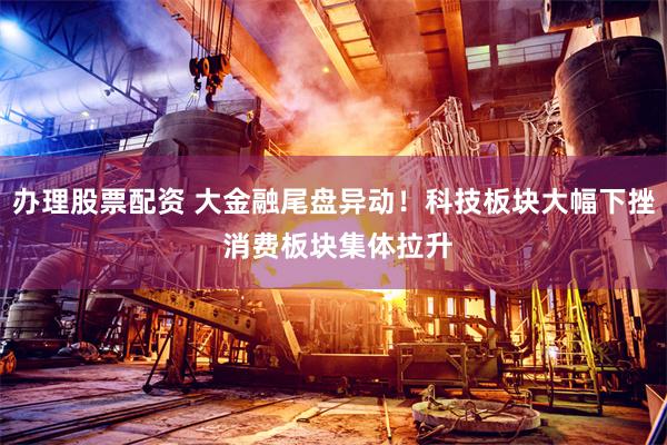 办理股票配资 大金融尾盘异动！科技板块大幅下挫 消费板块集体拉升