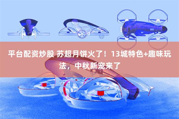 平台配资炒股 苏超月饼火了！13城特色+趣味玩法，中秋新宠来了