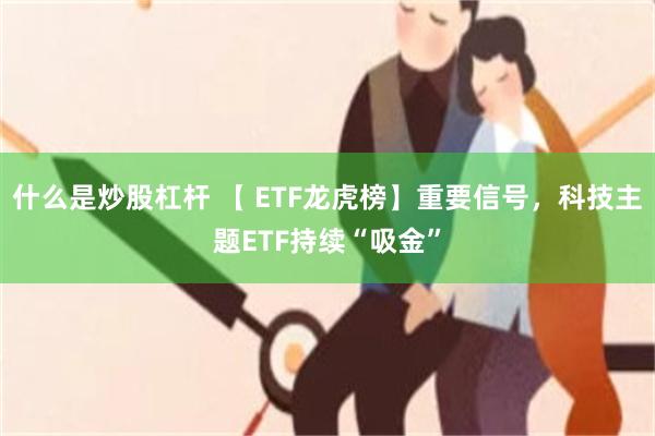 什么是炒股杠杆 【 ETF龙虎榜】重要信号，科技主题ETF持续“吸金”