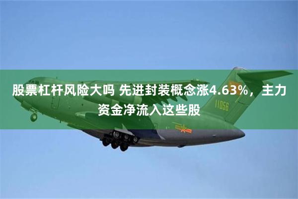 股票杠杆风险大吗 先进封装概念涨4.63%，主力资金净流入这些股