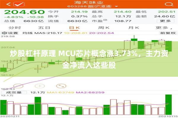 炒股杠杆原理 MCU芯片概念涨3.73%，主力资金净流入这些股