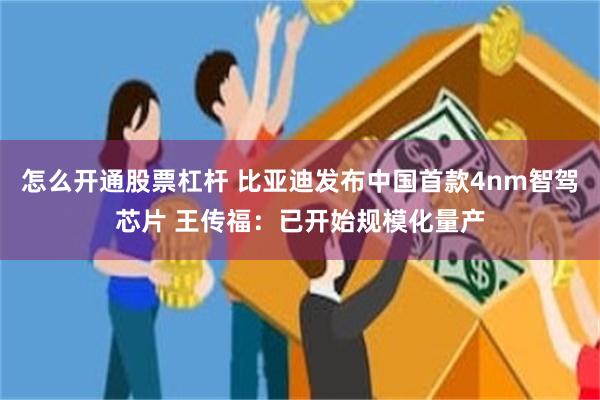 怎么开通股票杠杆 比亚迪发布中国首款4nm智驾芯片 王传福：已开始规模化量产