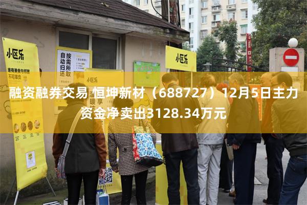 融资融券交易 恒坤新材（688727）12月5日主力资金净卖出3128.34万元