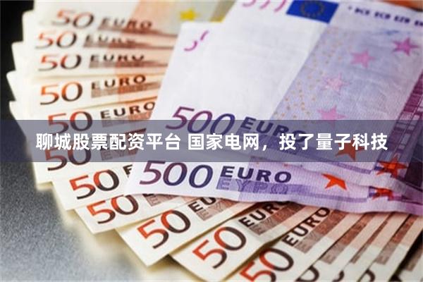 聊城股票配资平台 国家电网，投了量子科技
