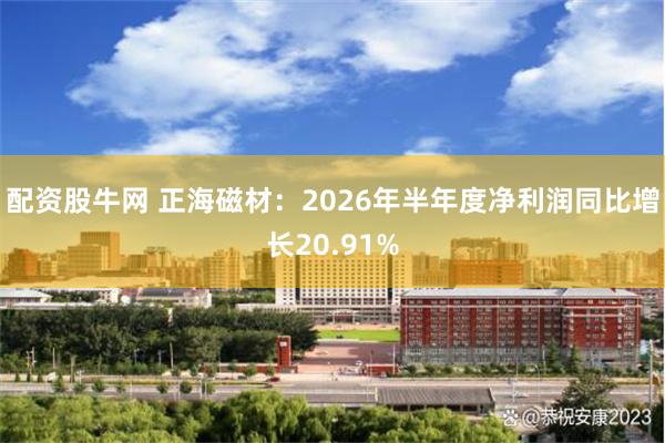 配资股牛网 正海磁材：2026年半年度净利润同比增长20.91%